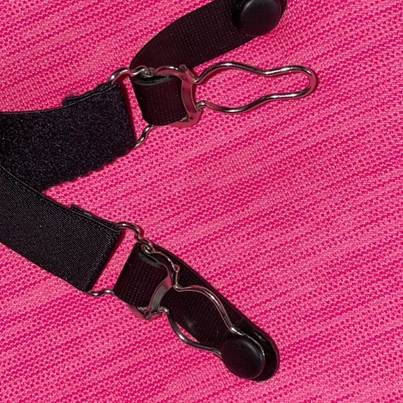 2 Clip on Garter Straps for Nylon Stockings Attach to Romper Teddy Shaper Ect - Picture 3 of 5